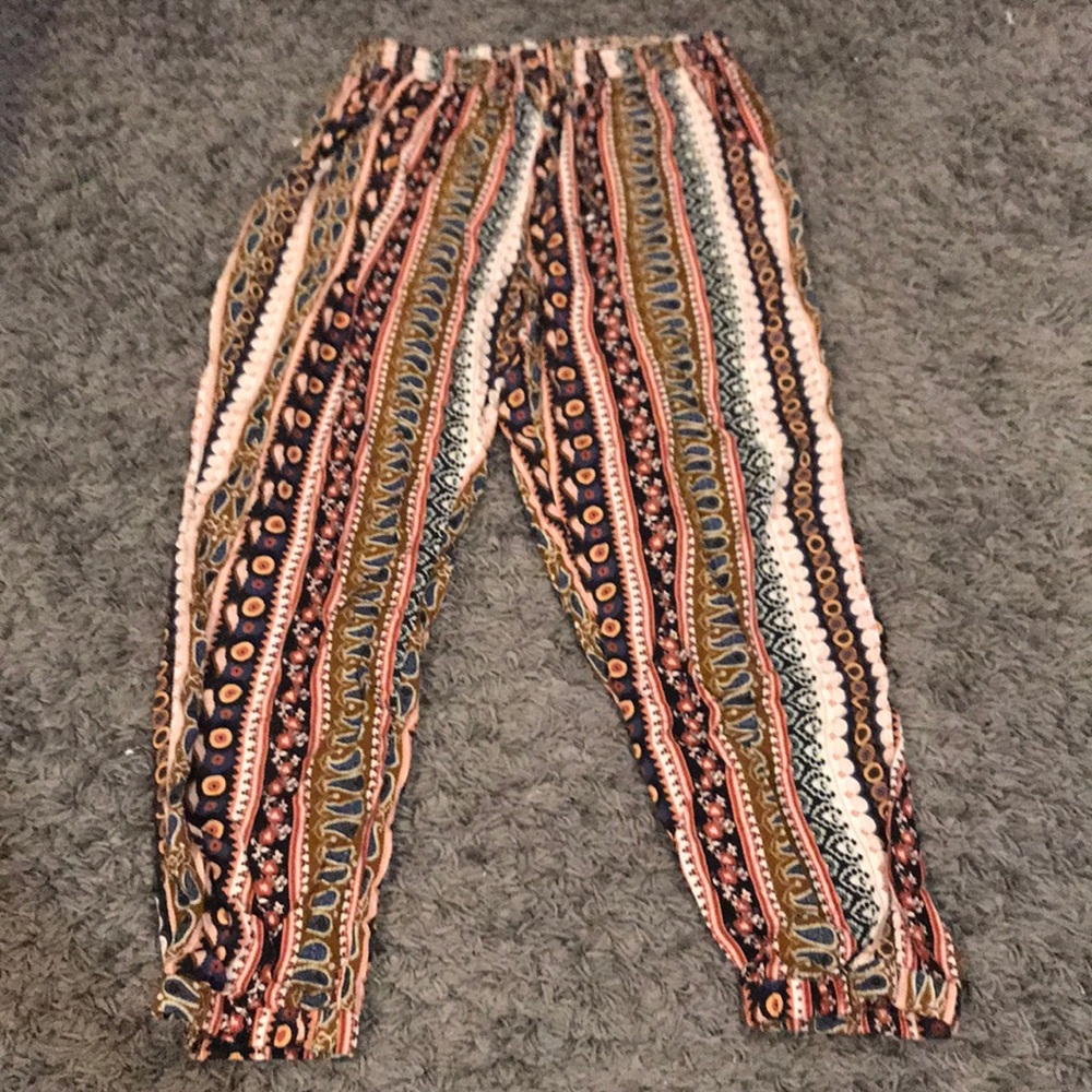 drawstring, scrunched ankle soft jogger pants